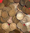 (3) Vintage Indian Head Pennies 1 Cent Us Coins Penny Lot 1880 - 1909 Cull to Ag