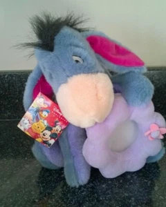 Marco de foto de peluche exclusivo de Winnie the Pooh Eeyore juguete suave de la tienda Disney - Imagen 1 de 7