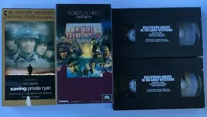 VHS Lot The Deer Hunter, Saving Private Ryan, Hollywood Größen in the Westerns - Bild 1 von 4