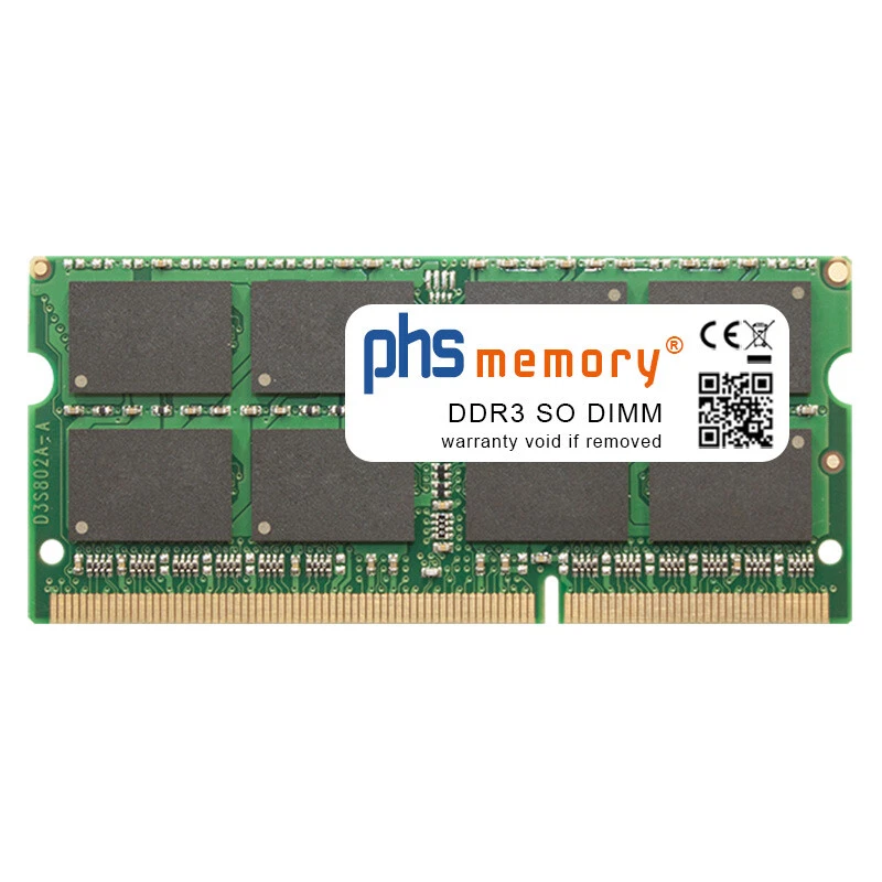 8GB RAM DDR3 passend für Fujitsu Lifebook E782 SO DIMM 1333MHz Notebook-Speicher - Bild 1 von 1