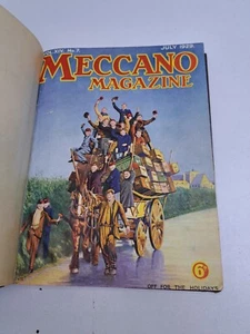 Meccano Magazines #s 14 & 15 1929 @ 1930 Bound - Picture 1 of 24