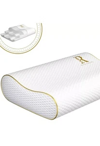 Royal Therapy Memory Foam Pillow, Queen Pillow Neck Pain Relief, Contour Pill... - Picture 1 of 7