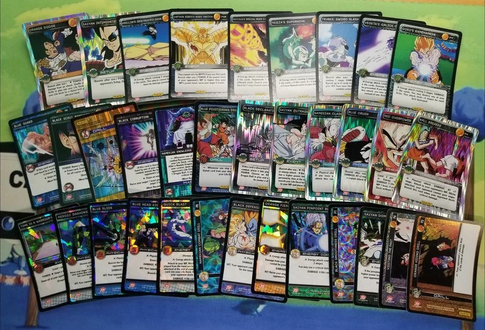 Dragon Ball Z DBZ CCG Tcg Panini set of 34 different promos Foil! - Image 1 of 1