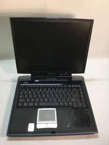 VINTAGE Toshiba Satellite A15-S127 14" Laptop Intel Celeron- BOOTS TO BIOS- MZ - Picture 1 of 6
