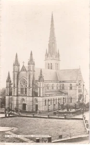 irland irisch donegal geschichte eire antike postkarte letterkenny kathedrale - Bild 1 von 1