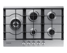 Samsung NA75D3030AS 75cm Stainless Steel 5 Burner Gas Hob COLLECTION