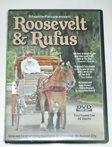 ROOSEVELT & RUFUS DVD -2012, BRUCE MERWIN FILMS -ST. AUGUSTINE, FLORIDA -GD - Picture 1 of 3