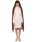 50" Extra Long Multicolor Straight Wig with Bangs, Cosplay Party Hair, HW-1844