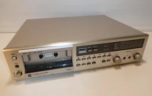 PLATAFORMA DE CINTA DE CASETE DOBLE C828 2 MOTORES DOLBY B MPX REPARADO CORREAS NUEVAS IMPRESIONANTE - Imagen 1 de 20