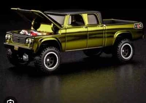 Hot Wheels RLC 1964 Dodge Power Wagon RLC Exclusive GREEN NEW In Hand - Picture 1 of 1