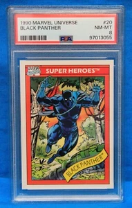 1990 Marvel Universe # 20 Black Panther PSA 8 NM-MT # 97013055 - Bild 1 von 2