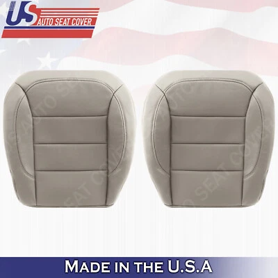 Parte inferior delantera perfecta para Mercedes Benz ML350 2012 2013 2014 Funda de cuero gris Foto 1 de 4