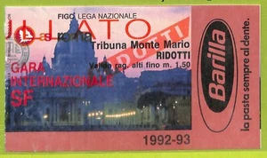 C2730- Vecchio BIGLIETTO PARTITA CALCIO 1992-1993 ROMA VS BAYERN - Foto 1 di 1