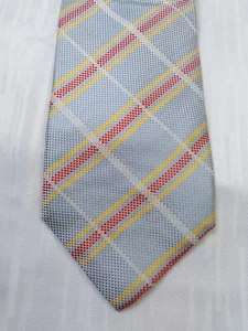 Campora Napoli 100% Silk Tie Necktie Italy Vintage Self Tipped - Picture 1 of 5