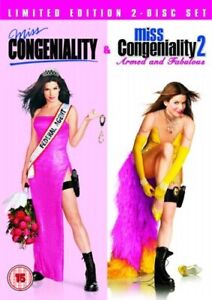 Miss Congeniality 1 and 2 DVD (2005) Sandra Bullock, Pasquin (DIR) cert 15 2