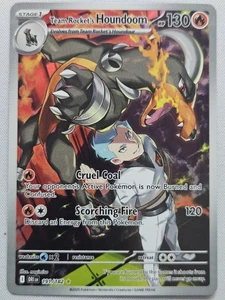 Team Rocket's Houndoom Illustration Rare SV10: Destined Rivals 191/182 NM - Picture 1 of 2