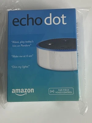 NEW Amazon Echo Dot (2nd Generation)  - White - Image 1 of 2