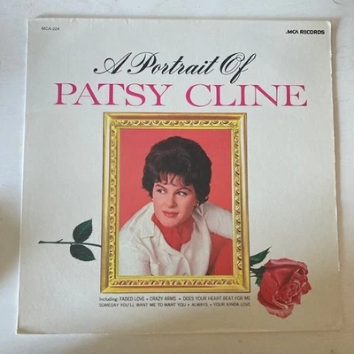 Patsy Cline - A Portrait Of LP (1980) MCA - MCA-224.   VG++/VG+ Foto 1 de 4
