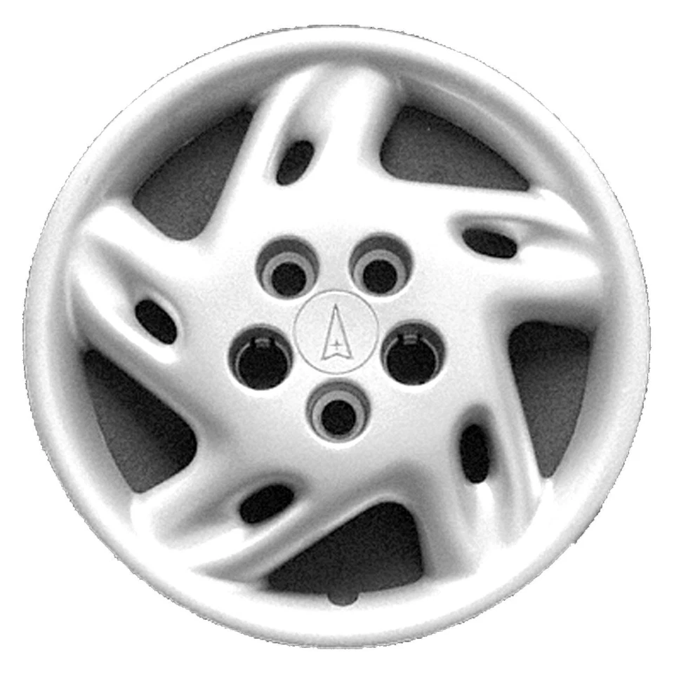 For Pontiac Grand Am 1995-1998 Replace 15" 10-Slot Silver Wheel Cover - Image 1 of 1
