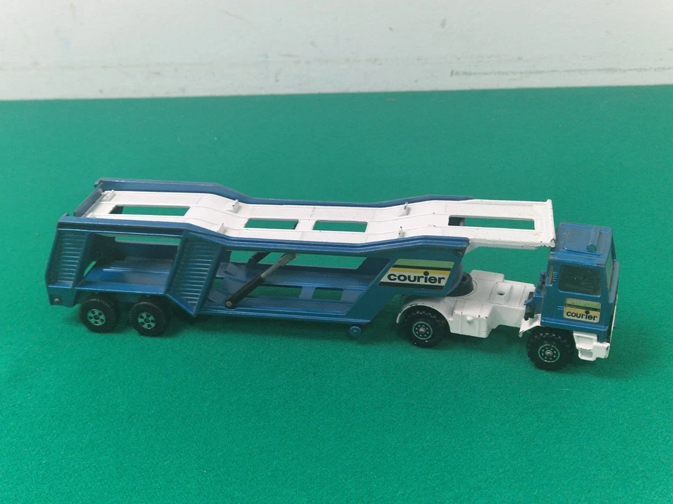 Vintage 1979 Matchbox Superkings Bedford TM Car Transporter K-3 K-10 - Image 1 of 4