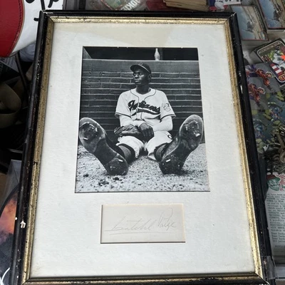 Cartera Autógrafo Firma Corte Paige - MLB HOF y Ligas Negras EXCELENTE  Foto 1 de 3
