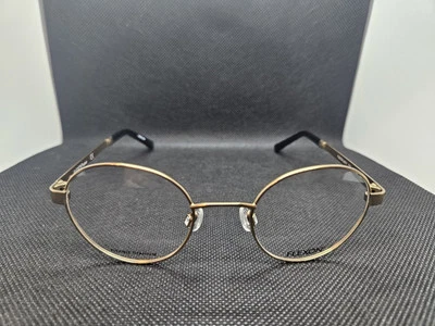 Круглая титановая оправа для очков Flexon Junior J4011 4011, 710 Gold 45-20-135  - Изображение 1 из 4