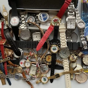 Great Bulk Watch Lot Fossil, Pulsar, Timex & Many More Lot A45 - Picture 1 of 14