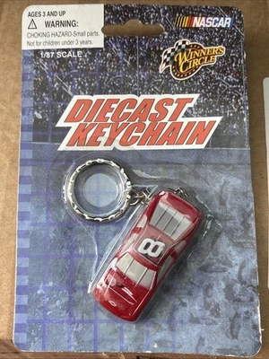 NASCAR Winners Circle Diecast Keychain Earnhardt Jr #8 Car  - Image 1 of 4