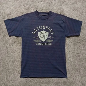 Vintage Gatlinburg Tennessee T-Shirt 1992 Adult Size XL Gray Smoky Mountains - Picture 1 of 8