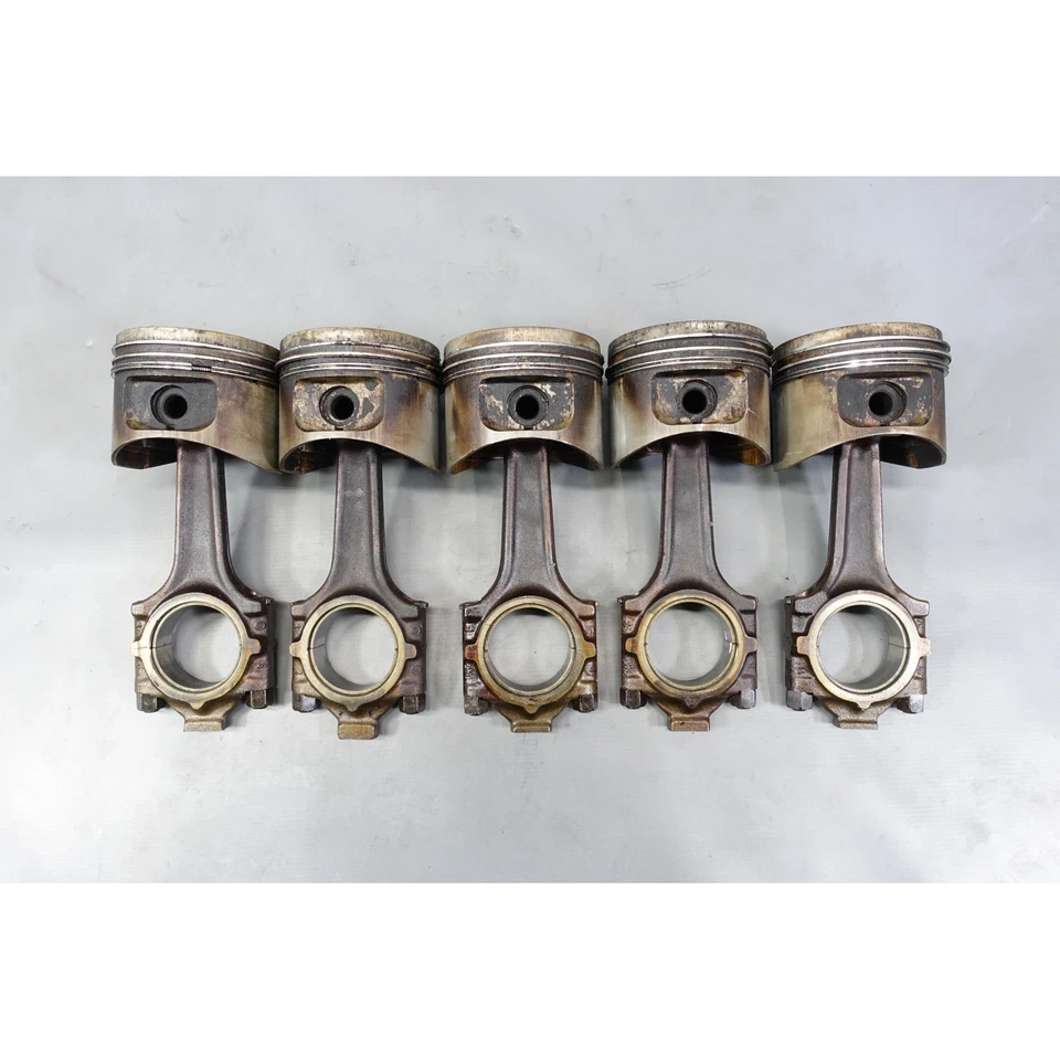 85-88 BMW M30B34 6 cilindros pistón y biela juego de 5 OEM E24 E28 OEM Foto 1 de 4