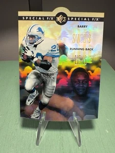 1996 Upper Deck Sp Special F/x Die Cut Barry Sanders - Picture 1 of 2