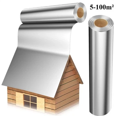 Selbstklebende Dachbahn Bitumen Alu Folie Dachfolie für Gartenhaus UV beständig - Bild 1 von 4