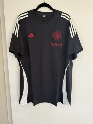 Camiseta Manchester United MUFC Adidas 24/25 Euro Algodón Fútbol XL Foto 1 de 4