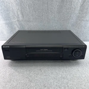 Sony SLV-760HF 4 Head VCR VHS Video Cassette Player Recorder No Remote Tested - Picture 1 of 19