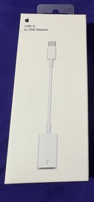 Adaptador Apple MJ1M2AM/A USB-C a USB Foto 1 de 2
