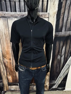 Rapha Cycling Short Sleeve Full Zip All Black Core Jersey XXL Mint! - Image 1 of 4