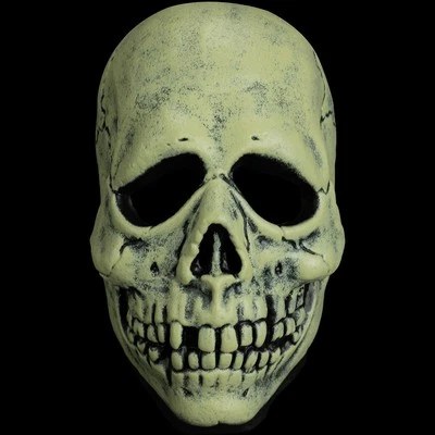 Don Post Studios Brilla en la Oscuridad Brillante Ghoulies Calavera Máscara Sobre la Cabeza Nuevo Adulto Foto 1 de 4