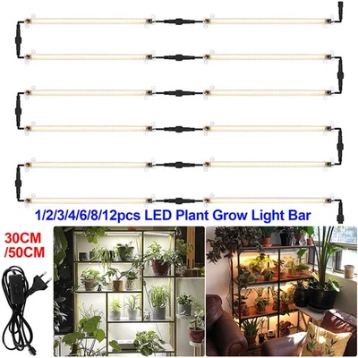 LED Pflanzenlicht Sonnenlicht Grow Pflanzenlampe Streifen Wachstumslampe New - Bild 1 von 4