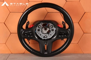 BMW M2 G87 M3 G80 G81 M4 G82 G83 VOLANTE M-POWER RISCALDATO PADDLE ASSISTANT - Foto 1 di 16