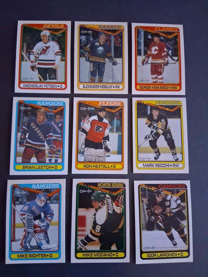 1990-91 O-Pee-Chee Hockey Cards (#4-519) - U-Pick From List. NMT-MNT+ condition — 第 1/1 张图片