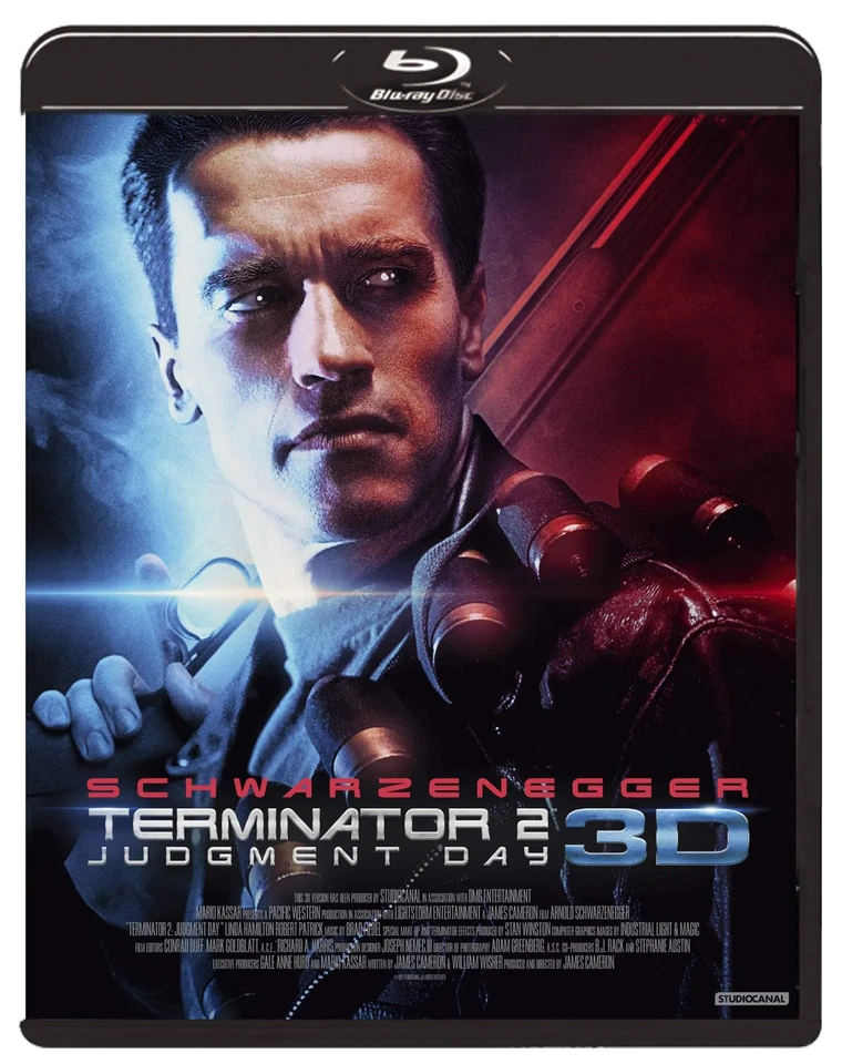 Japan NEW Terminator 2 3D Blu-ray Schwarzenegger Cameron Action SF Film - Image 1 of 1