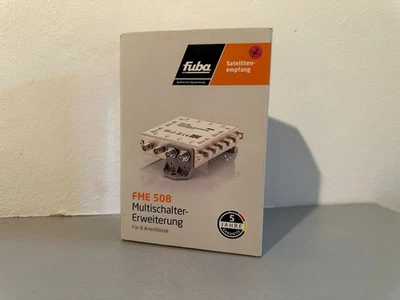 Fuba FME 508 Multischalter Erweiterung Sat Verteiler 1 Satellit - 8 Teilnehmer  - Bild 1 von 4