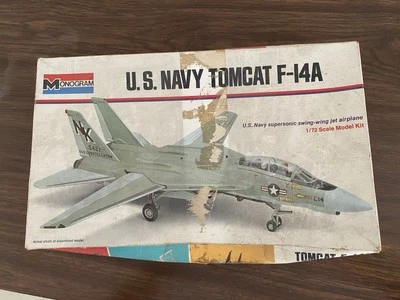 Maquette à monter Monogram avion U.S Navy Tomcat F-14A 1/72 - Photo 1/4
