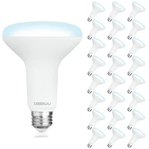 24 Pack Indoor Flood Light Bulbs, BR30 LED Bulb 7W Equivalent 65W, Dimmable R... - Picture 1 of 7