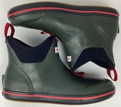 Botas impermeables XTRATUF para hombre de 6" al tobillo de goma verde cazador talla 10 Foto 1 de 4