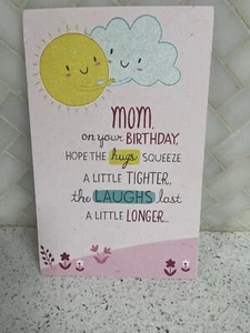 American Greetings Moms Hugs Birthday Card - Picture 1 of 2