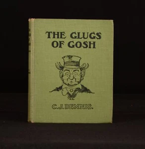 1919 The Glugs of Gosh C J Dennis Hal Gye Early Edition Poetry Humour - Imagen 1 de 5