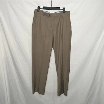 Pantalones de vestir Nautica para niños marrón topo talla 20 regular mezcla de lana espiga nuevos con etiquetas Foto 1 de 4