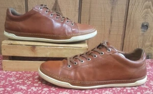 Allen Edmonds Porter Derby Port Washington Leather Brown Sneaker Men Sz 11.5 D - Picture 1 of 8