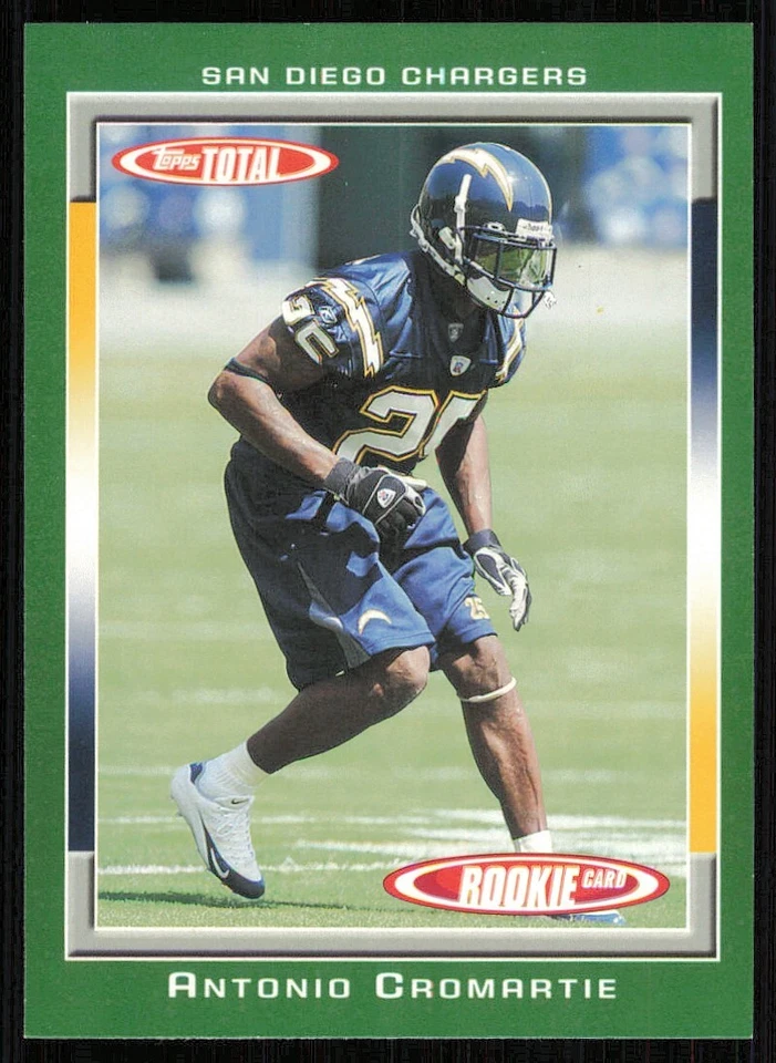 2006 Topps Total #457 Antonio Cromartie RC - Image 1 of 2